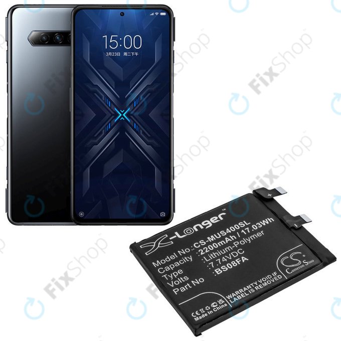 Xiaomi Black Shark 4, 4S - Akku Batterie BS08FA 2200mAh HQ