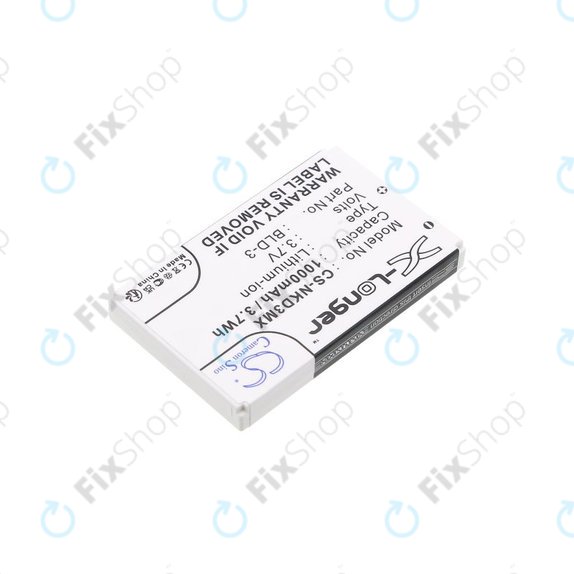 Akku batterie für Nokia 7250i, 6610, 6585, 6560, 6200, 6220, 1000mAh, Li-Ion, 3.7V, BLD-3, HQ