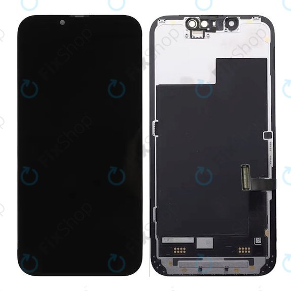 Display In-Cell FHD für iPhone 13 Mini, Touchscreen-Glas mit Rahmen, FixPremium