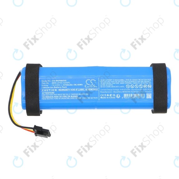 Xiaomi Roborock Q5 Pro, Q5 Pro+, P10 Pro - Akku Batterie BRR-2P4S-5200FL 14.4V Li-Ion 6700mAh HQ