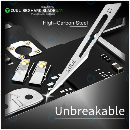 Skalpellklingen Shark Nr. 11, BB, 2UUL DA18, 100 Stk./Box