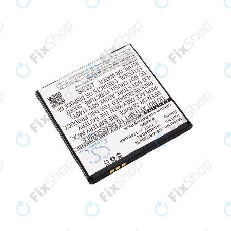 Akku batterie für Aligator S4000 Duo, 1200mAh, Li-Ion, 3.7V, AS4000BAL, HQ