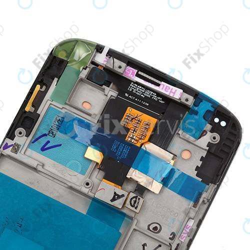 LG Nexus 4 E960 - LCD Display + Touchscreen Front Glas + Rahmen (Black) TFT