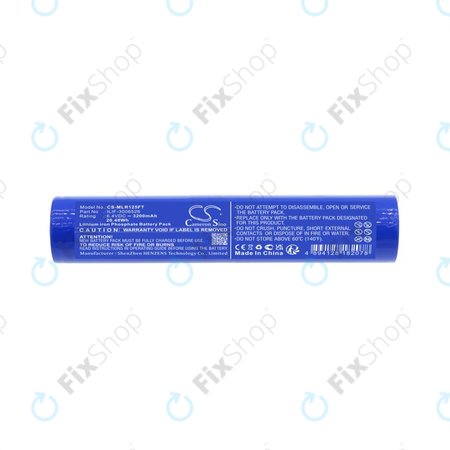 Akku batterie für Maglite ML125, ML150LR, ML150LRX, 3200mAh, LiFePO4, 6.4V, ILIF-3006526, HQ