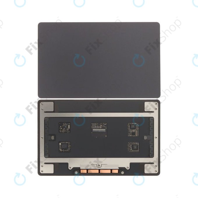 Kompletter Trackpad für MacBook Pro 16", A3403 (2024), Space Black, 661-46156, Genuine Apple