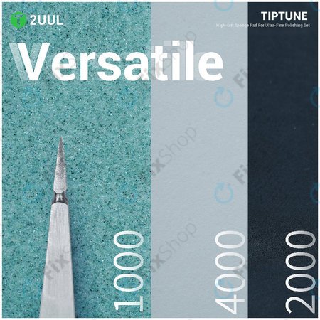 Mikroschleifpad-Set für ultrafeines Polieren, 2UUL FM02