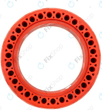 Xiaomi Mi Electric Scooter 1S, 2 M365, Essential, Pro, Pro 2 - Dauerhaft Schlauchloser Vollgummireifen (Typ 1) (Red)