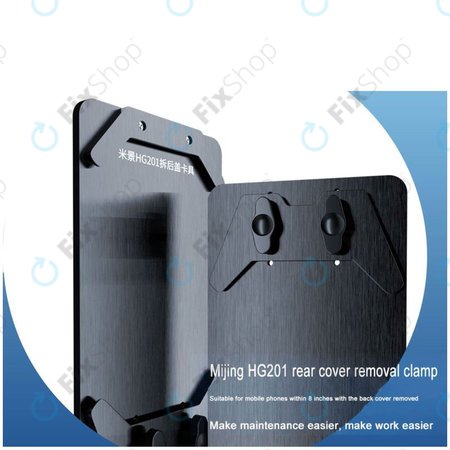 Mijing HG201 - Universalhalterung für die Entfernung der hinteren Glasabdeckung