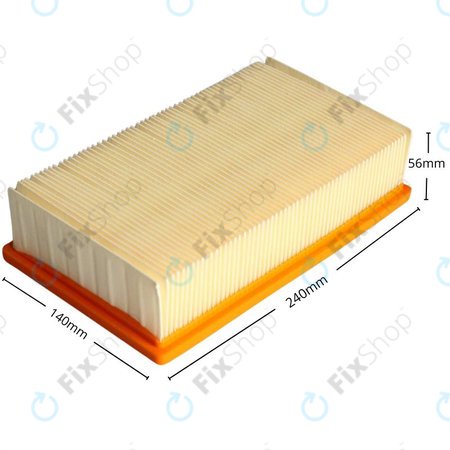 Kärcher NT-series - Flach Staubfilter
