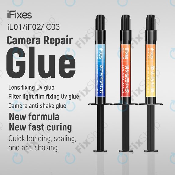 iFixes IF02 - UV-Kleber zum Befestigen von Lichtfiltern, 5ml