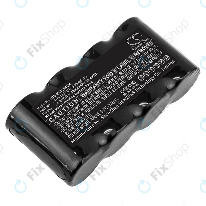 Electrolux Spirit Wet and Dry, ZB264x - Akku Batterie 4/P-140SCR, 900055173 Ni-MH 4.8V 3000mAh HQ