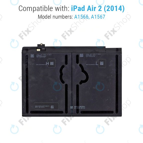 Akku Batterie für iPad Air 2, 7340mAh