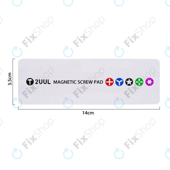 2UUL - Magnetisches Schraubenpad - 140 x 35mm