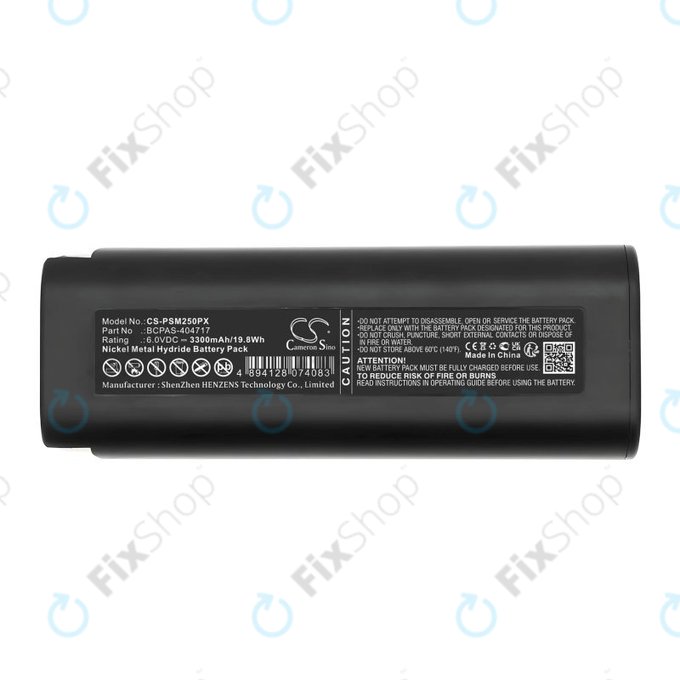 Akku batterie für Paslode 900400, 3300mAh, Ni-MH, 6V, 404400, BCPAS-404717, HQ