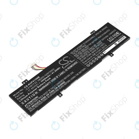 Batterie für Asus VivoBook Flip 14 Tp412fa/ua, 3550mAh, Li-Pol, 11.55V, C31N1733, HQ