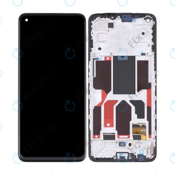 OnePlus Nord CE 2 5G IV2201 - LCD Display + Touchscreen Front Glas + Rahmen OLED