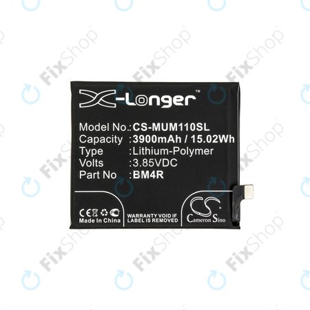 Xiaomi Mi 10 Lite - Akku Batterie BM4R 3900mAh HQ