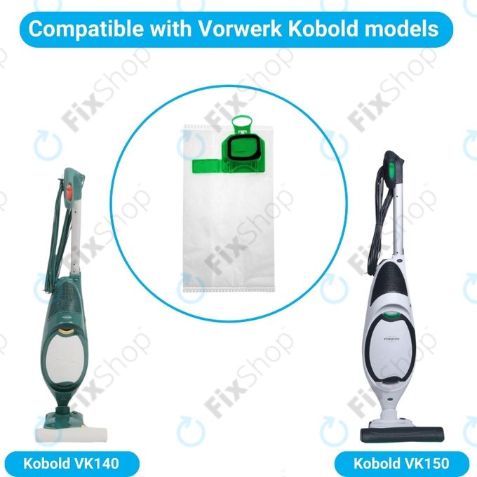 Vorwerk Kobold VK140, VK150 - Abfallbeutel FP140