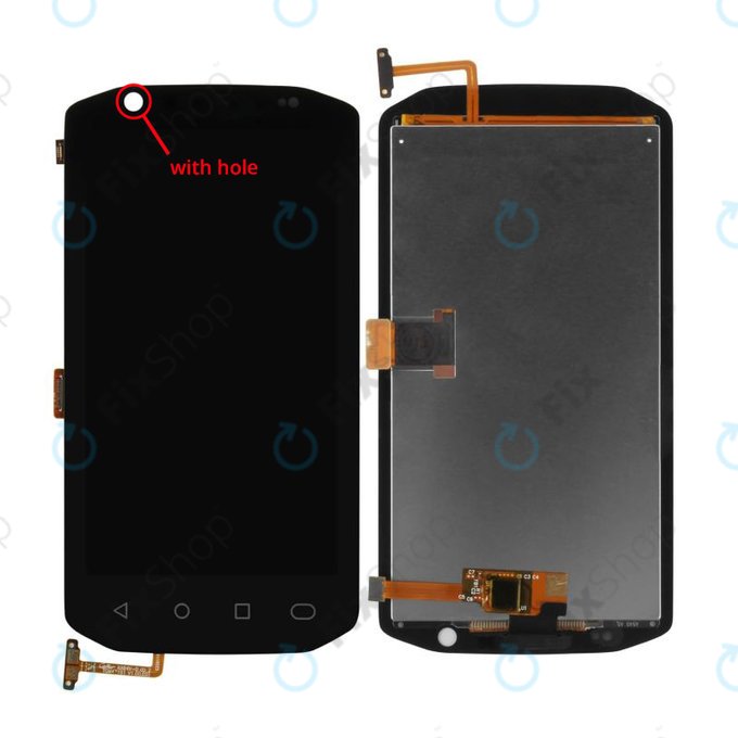 Zebra TC70, TC72, TC75, TC77 - LCD Display + Touchscreen Front Glas TFT (ohne Aussparung)