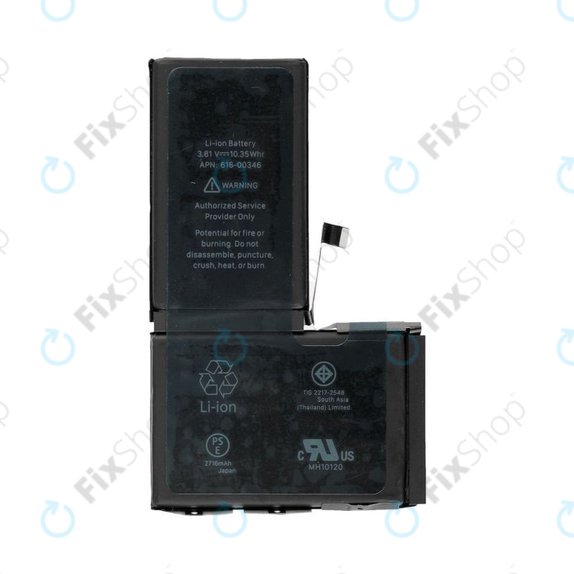 Akku Batterie für iPhone X, 2716mAh