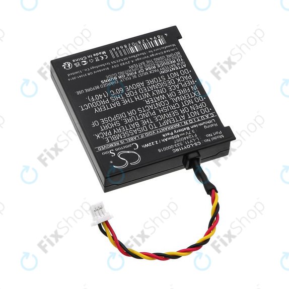 Akku batterie für Logitech G930, 600mAh, Li-Ion, 3.7V, L-LY11, HQ