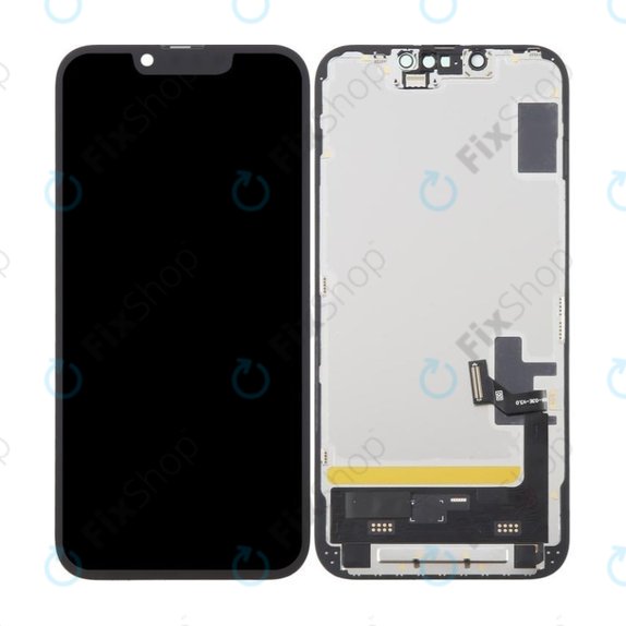 Apple iPhone 16e - LCD Display + Touchscreen Front Glas + Rahmen Soft OLED FixPremium