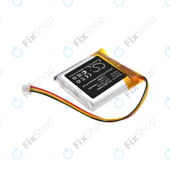 Batterie für Sennheiser GSP 350, 500, 670, 350mAh, Li-Pol, 3.7V, AHB552826TPC-2, HQ
