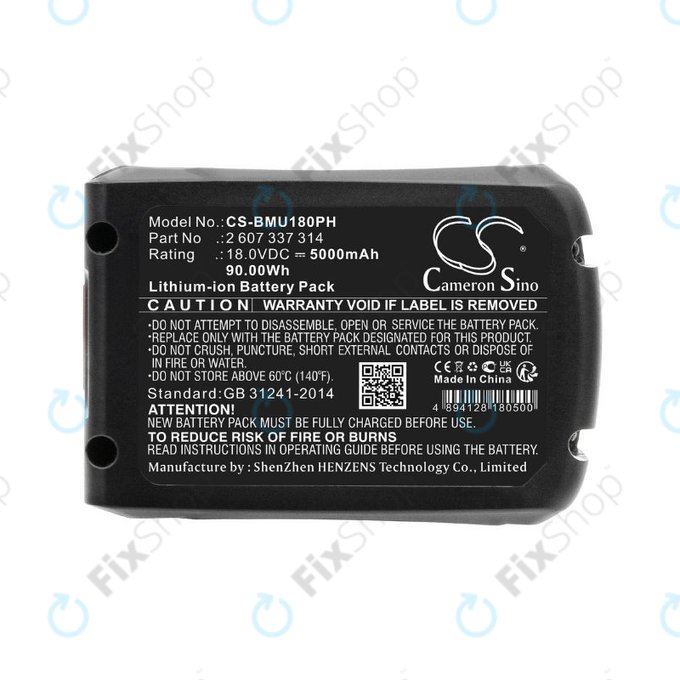 Bosch 18V - Akku Batterie 2 607 337 314 Li-Ion 18.0V 5000mAh HQ