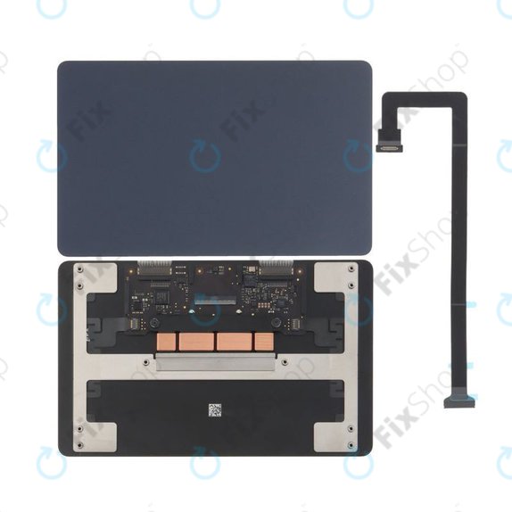 Kompletter Trackpad für MacBook Air 13", A3113 (2024), Midnight, 661-40277, Genuine Apple