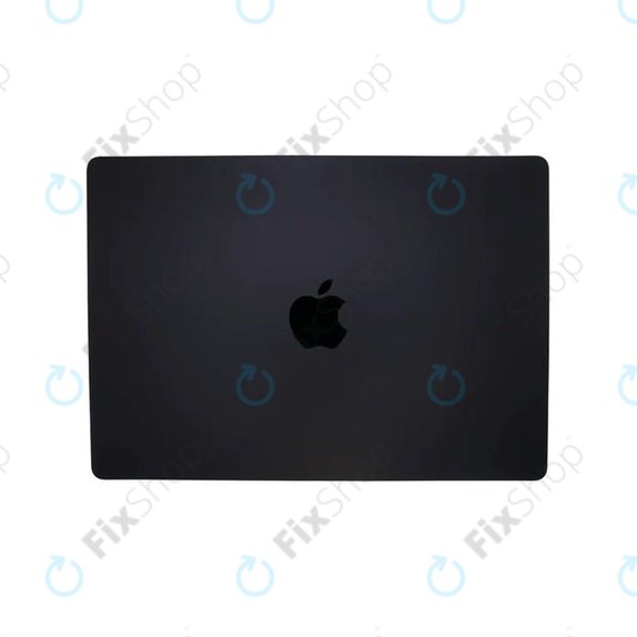 LCD-Display für MacBook Pro 14", A3112, A3185 (2024), mit Frontglas und Deckel, Nano-Texture, Space Black, 661-41795, Genuine Apple