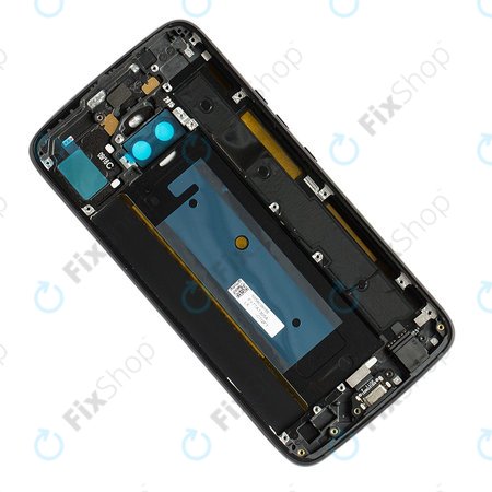 Motorola Moto X4 XT1900 - Akkudeckel (Super Black) - 5S58C09155 Genuine Service Pack
