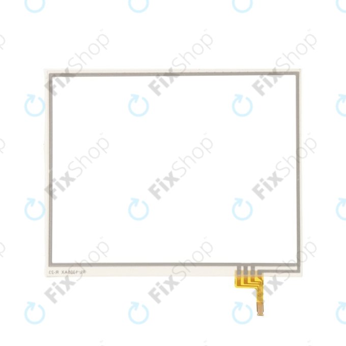 Unteres Touchscreen-Glas mit Klebestreifen für Nintendo DSi XL und Nintendo DSi LL