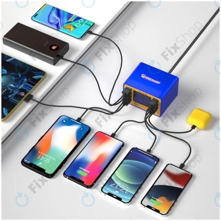 Mechanic iCharge 8M - USB-Service-Ladestation mit USB-C und USB 3.0