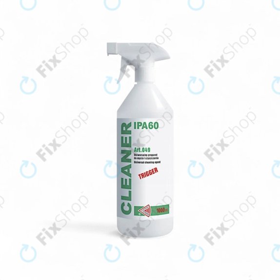 Isopropanol 60%, 1000 ml, Sprühflasche, Cleanser IPA
