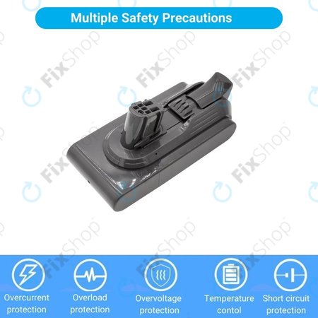 Dyson V12 - Akku Batterie 965470-01 Li-Ion 25.2V 2500mAh HQ