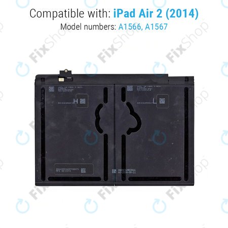 Apple iPad Air 2 - Akku Batterie 7340mAh