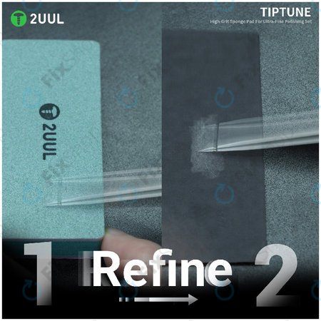 Mikroschleifpad-Set für ultrafeines Polieren, 2UUL FM02