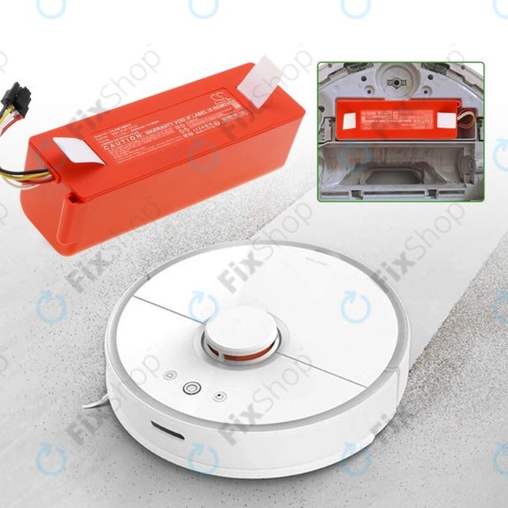 Xiaomi Roborock E-series, Q-series, S-series - Akku Batterie BRR-2P4S-5200 Li-Ion 14.4V 5200mAh HQ