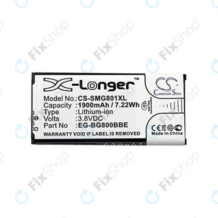 Samsung Galaxy S5 Mini G800F - Akku Batterie EB-BG800BBE 1900mAh HQ