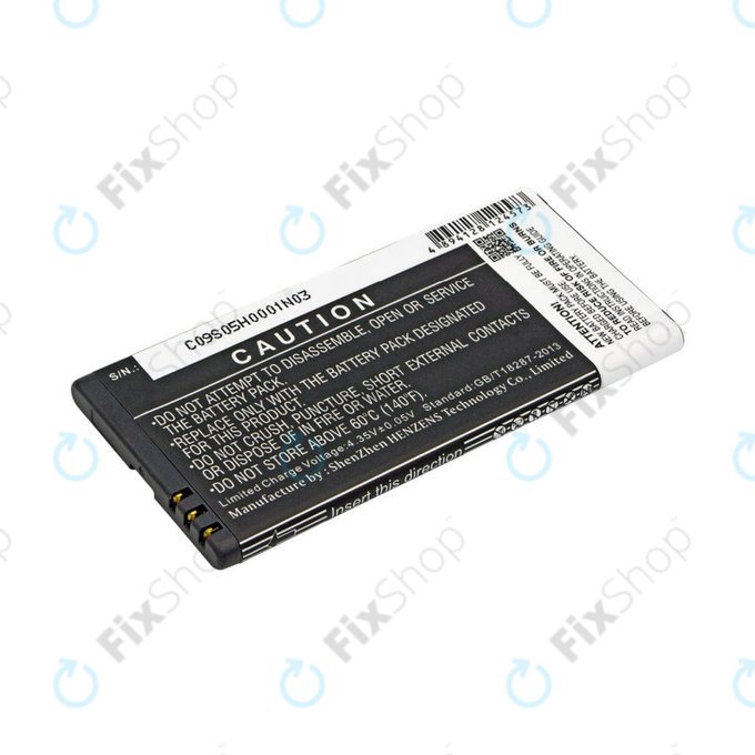 Batterie für Nokia Lumia 730, 2200mAh, Li-Ion, 3.8V, BL-T5A, HQ