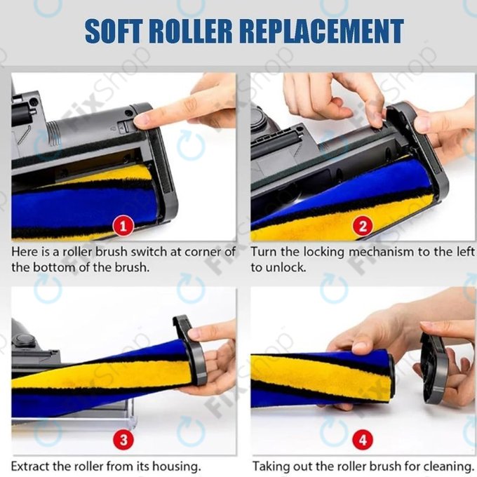 Dyson V12 - Bodendüse mit LED-Grünlicht