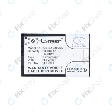 Akku batterie für Emporia Essence Plus, Talk comfort, V20, 1050mAh, Li-Ion, 3.7V, AK-RL2, HQ