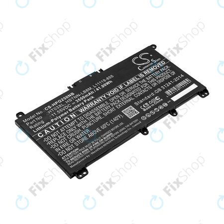 Akku batterie für HP Pavilion 14, 15, 17, 3550mAh, Li-Pol, 11.55V, HT03XL, HQ