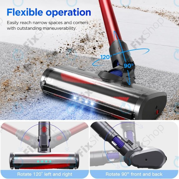 Dyson V-series, Outsize - Bodendüse mit LED-Beleuchtung