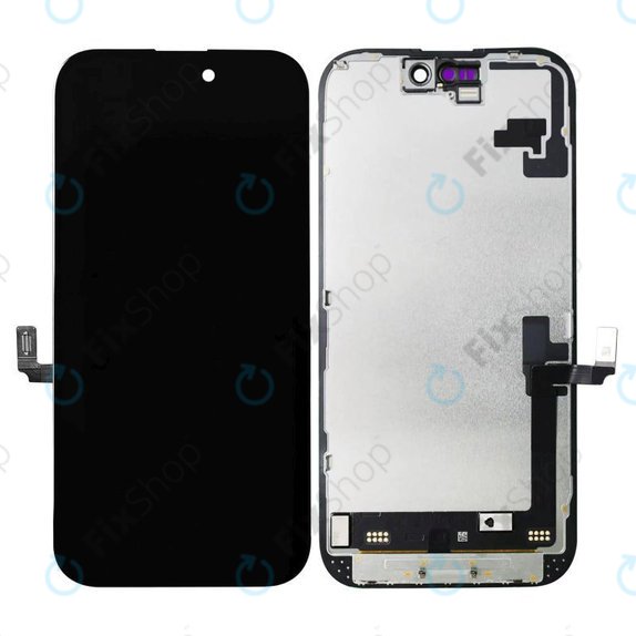 Apple iPhone 16 - LCD Display + Touchscreen Front Glas + Rahmen In-Cell FixPremium