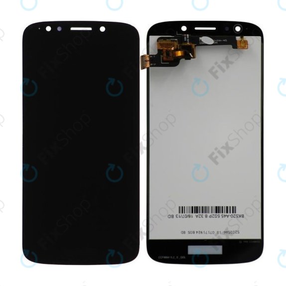Motorola Moto E5 Play - LCD Display + Touchscreen Front Glas (Black) TFT