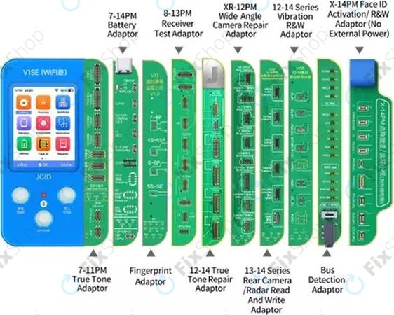 JC V1SE Programmer 10in1 (iPhone 7 - 14 Pro Max)