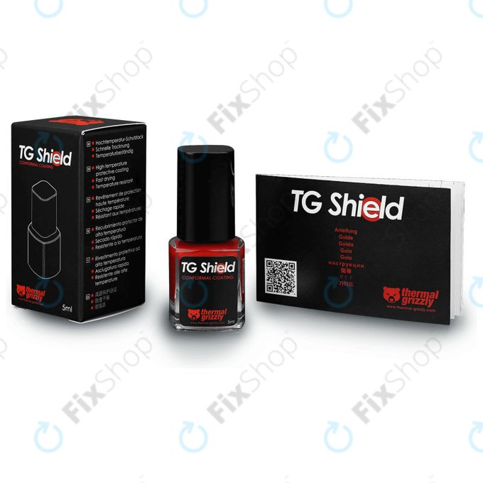Schutzlack gegen Flüssigmetall 5ml, Thermal Grizzly TG Shield