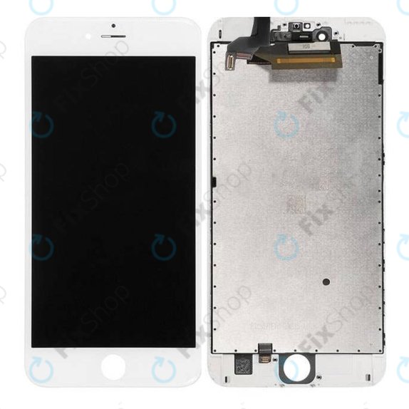 Display für iPhone 6S Plus, White, Touchscreen-Glas mit Rahmen