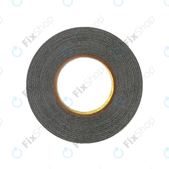 3M - Doppelseitiges Klebeband - 1mm x 50m (Schwarz)